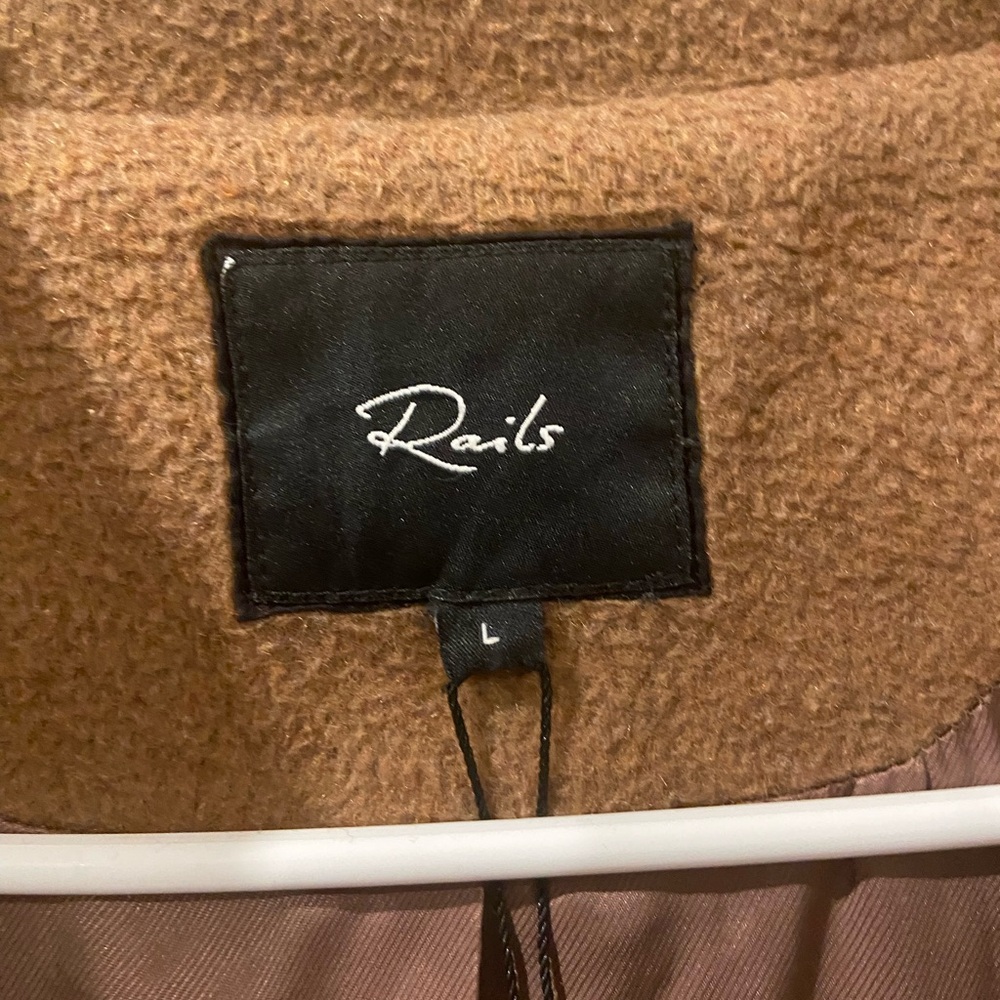 Rails Nadine Wool Blend Coat - L - Picture 6 of 13